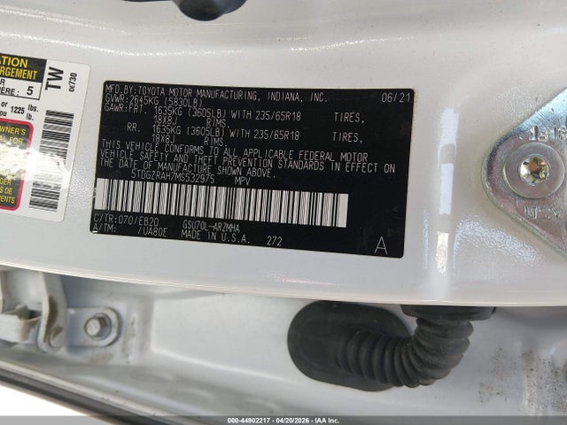 Toyota Highlander Xle