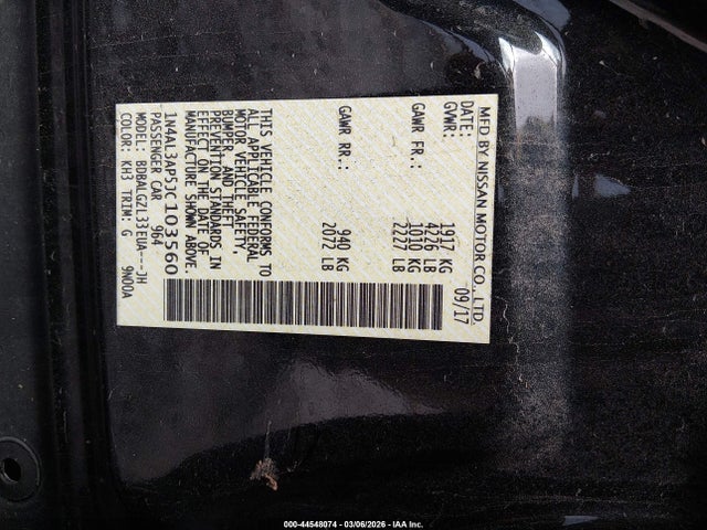 Nissan Altima 2.5 S