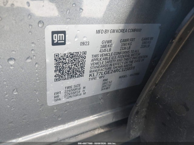 Chevrolet Trax Fwd 1rs