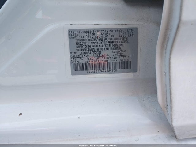 Nissan Sentra S Xtronic Cvt