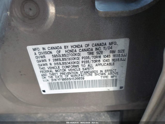 Honda Pilot Ex-l