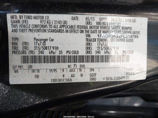 Ford Focus Se