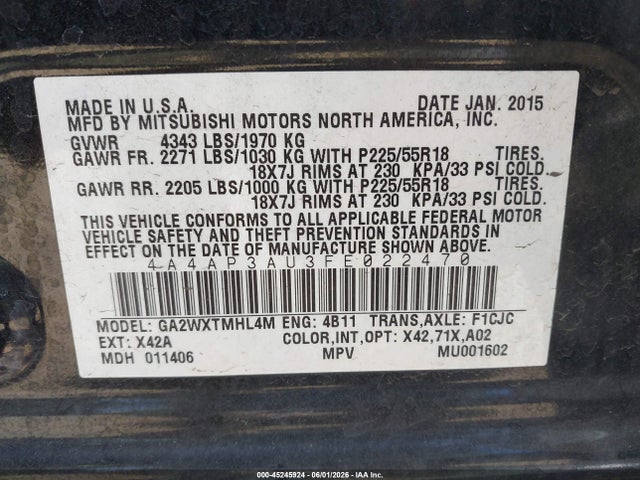 Mitsubishi Outlander Es