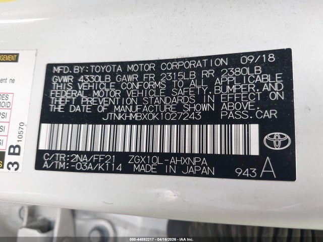Toyota C-HR Xle