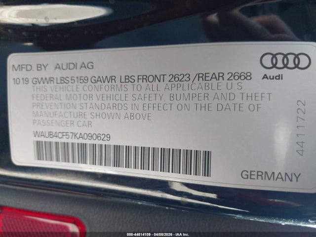 Audi S5 3.0t Premium