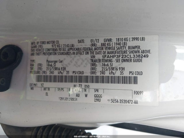 Ford Focus Se