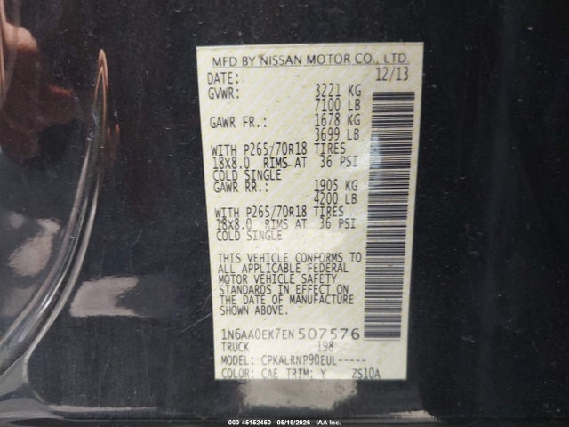 Nissan Titan S