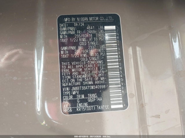 Nissan Rogue Sv Fwd