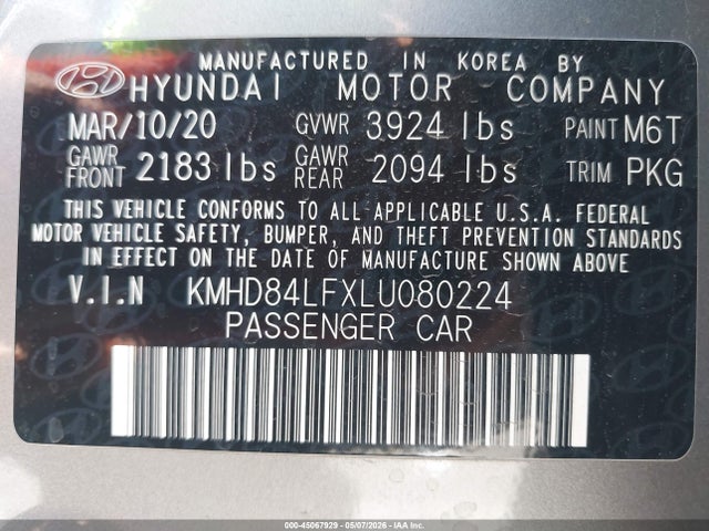 Hyundai ELANTRA Value Edition