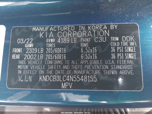 Kia Niro Lxs