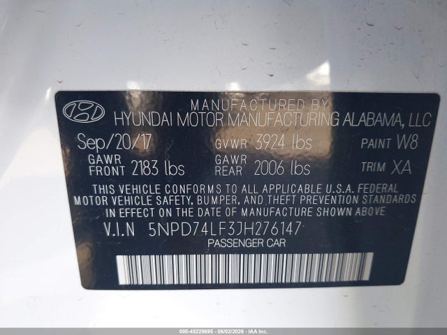 Hyundai ELANTRA Se