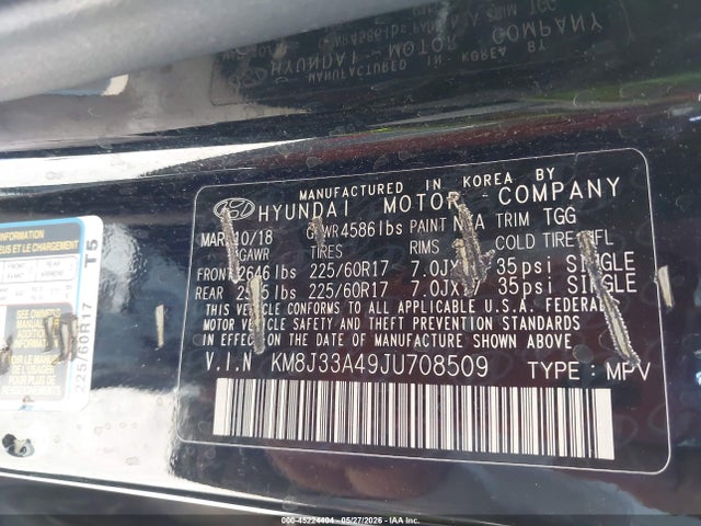 Hyundai TUCSON Sel