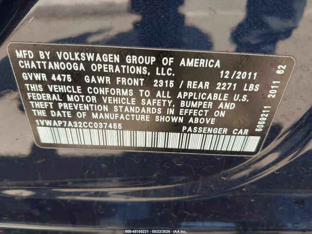 Volkswagen Passat 2.5l S