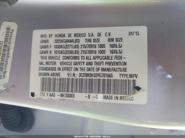 Honda CR-V Lx