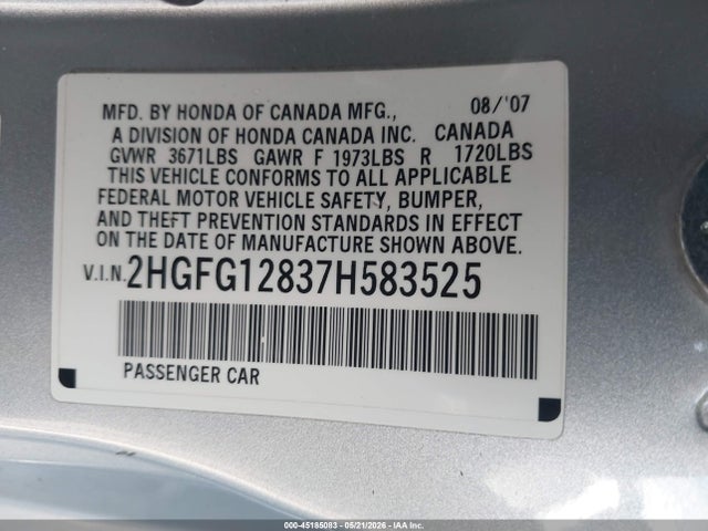 Honda Civic Ex
