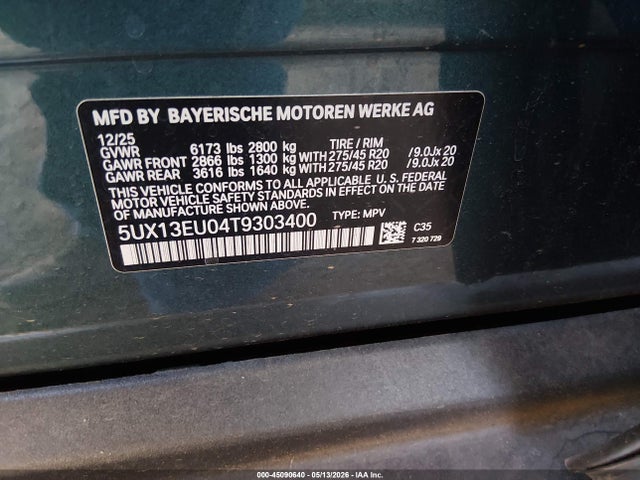 BMW X Series Sdrive40i