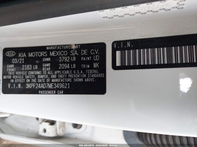 Kia Forte Lxs