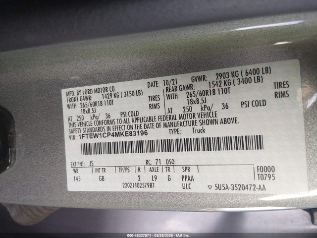 Ford F-150 Xl