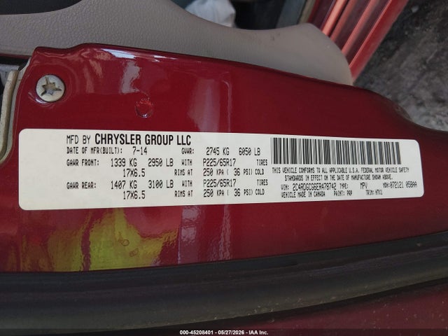 Dodge Grand Caravan Sxt