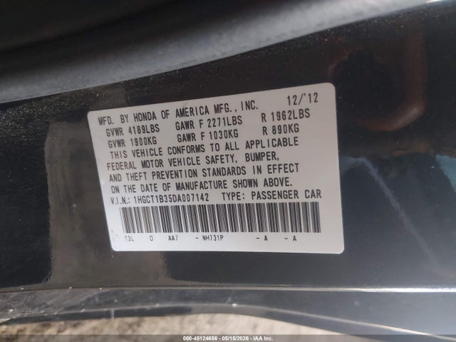 Honda Accord Lx-s