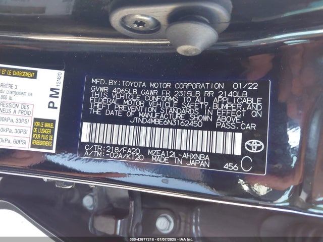 Toyota Corolla Se Nightshade Edition