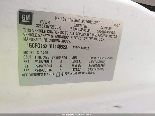 Chevrolet Express Work Van