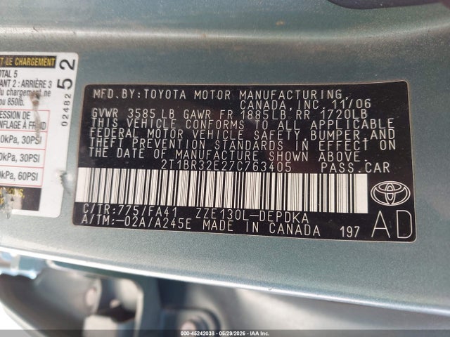 Toyota Corolla Ce
