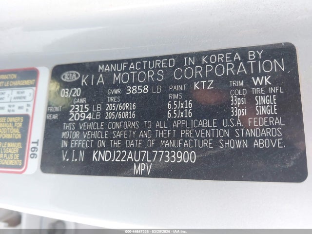 Kia Soul Lx