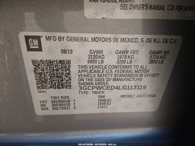 Chevrolet Silverado 1500 2wd  Short Bed Lt