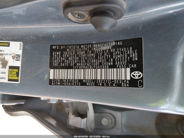 Toyota Corolla Le