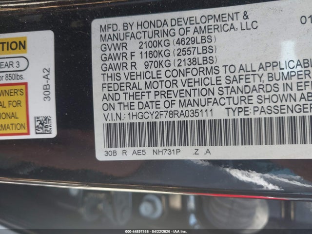 Honda Accord Sport-l