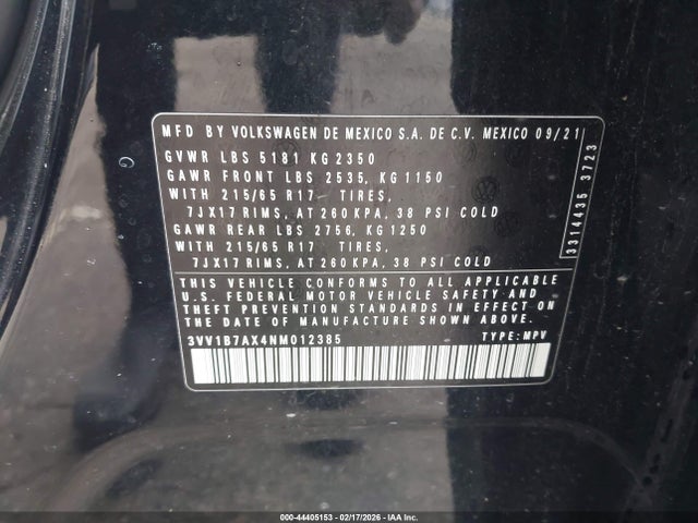 Volkswagen Tiguan 2.0t S