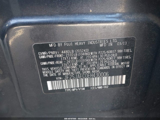 Subaru Forester 2.5i Premium