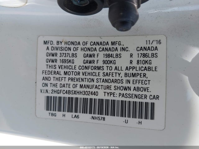 Honda Civic Lx