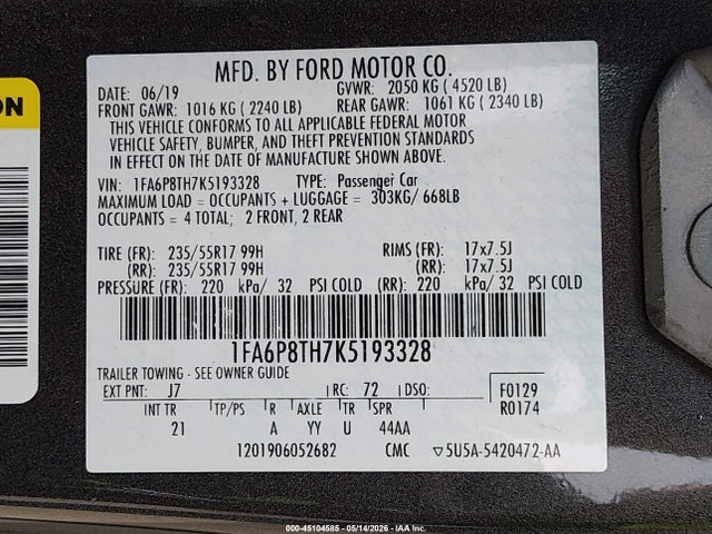 Ford Mustang Ecoboost