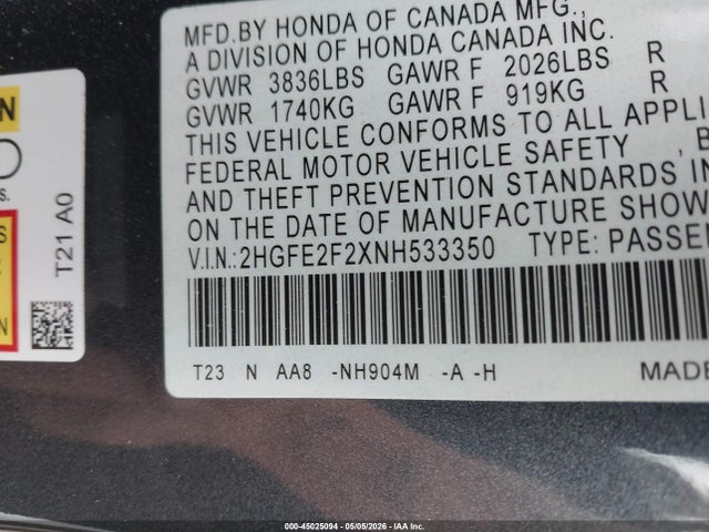 Honda Civic Lx
