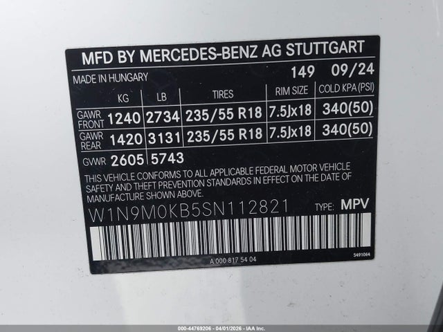 Mercedes-Benz EQB 4matic