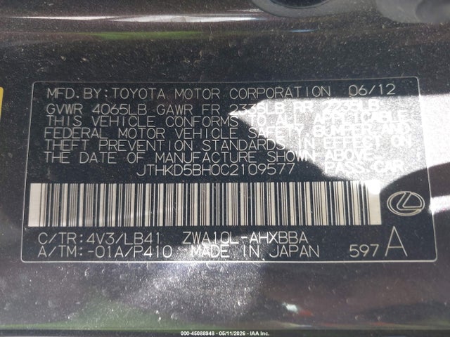 Lexus Ct Premium