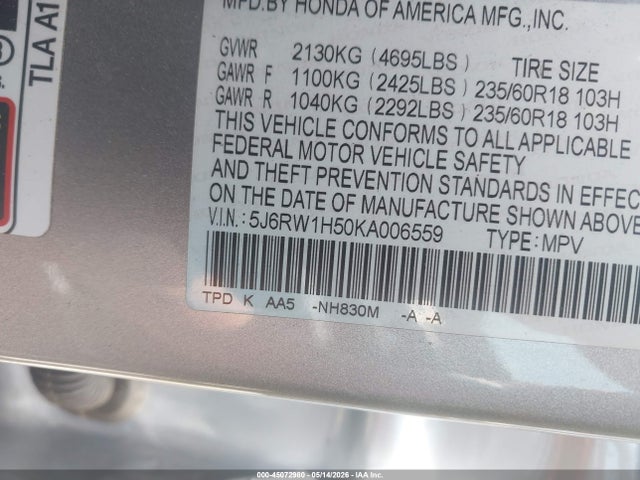Honda CR-V Ex
