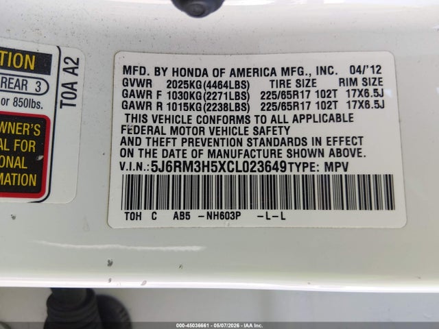 Honda CR-V Ex