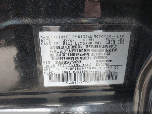 Nissan Sentra Sv