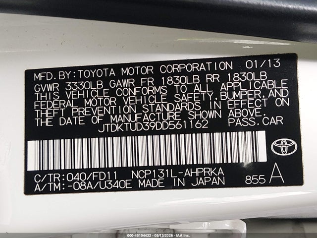 Toyota Yaris Se