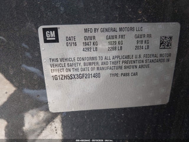 Chevrolet Malibu Premier