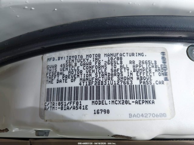 Toyota Avalon Xl