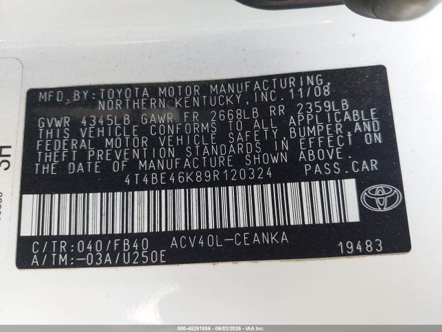 Toyota Camry Le