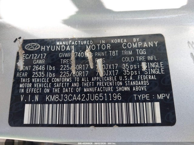 Hyundai TUCSON Sel