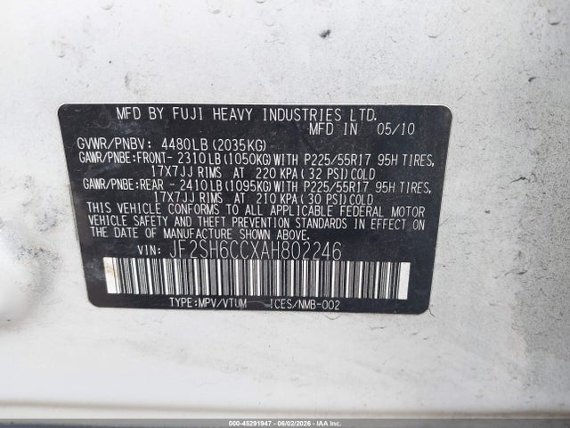Subaru Forester 2.5x Premium
