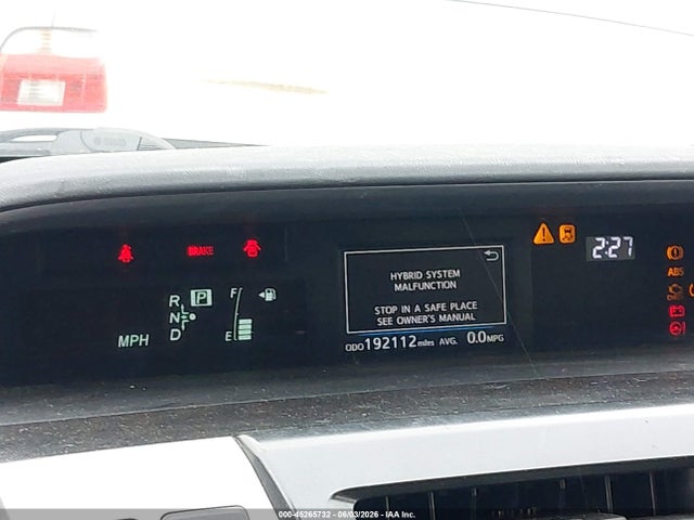 Toyota Prius v Three