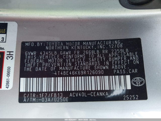 Toyota Camry Le