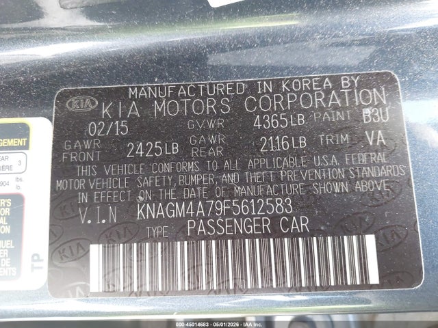 Kia Optima Lx